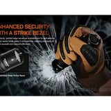 Acebeam W10 Pro USB-C Rechargeable LEP Flashlight - 750 Lumens - Includes 1 x 21700 - Black or Desert Tan