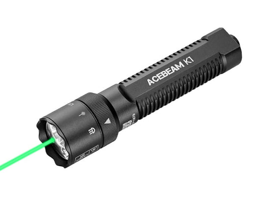 Acebeam K1 Compact LED Flashlight - Angled View