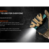 Acebeam K1 Compact LED Flashlight - 1000 Lumens - CREE XP-LR - Includes 1 x 14500 with Built-in USB-C Charging Port - Black or Teal