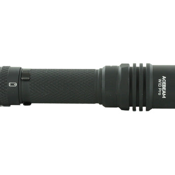 Acebeam W10 Pro USB-C Rechargeable LEP Flashlight - 750 Lumens - Includes 1 x 21700 - Black or Desert Tan