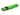 Zombie Green Olight ArkPro Rechargeable LED Flashlight - Angled View