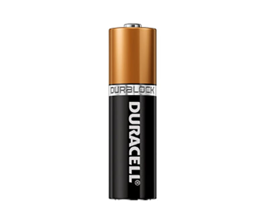 Duracell Duralock AA CopperTop Alkaline Battery - Uncarded Bulk - Made in the USA (MN1500-USA)