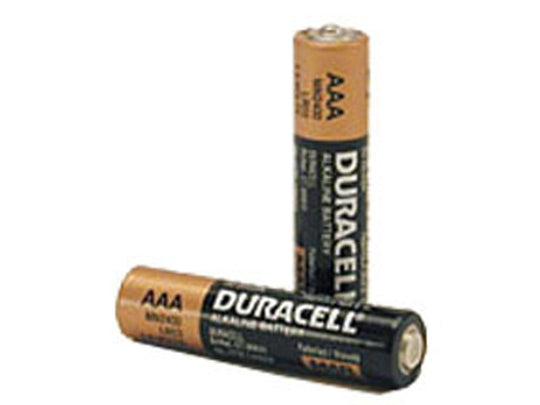 AAA Duracell CopperTop Alkaline Battery Uncarded Bulk MN-2400