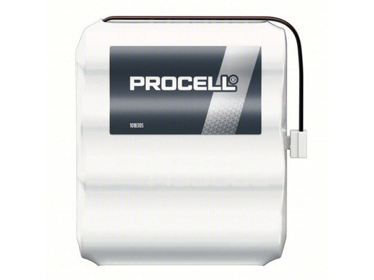 Duracell Procell Electronic Door Lock 6V Alkaline Battery Pack - Replacement for Saflok Style 28110