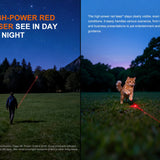 Fenix E06R Pro USB-C Rechargeable All-Purpose Flat Flashlight - 1600 Lumens - Spot, Flood, UV & Red Laser - Multiple Colors Available