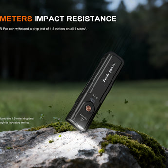 Fenix E06R Pro USB-C Rechargeable All-Purpose Flat Flashlight - 1600 Lumens - Spot, Flood, UV & Red Laser - Multiple Colors Available