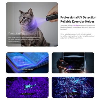 Nitecore EDC17 USB-C Rechargeable EDC Flashlight - 1500 Lumens - NiteLab UHi 25 - Uses Built-in 1500mAh Li-ion Battery Pack