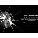 Nitecore EDC17 USB-C Rechargeable EDC Flashlight Informational Slide - Quick Glass Breaking