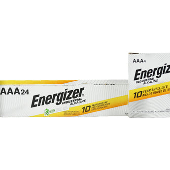Energizer Industrial EN92 (24PK) AAA 1.5V Alkaline Button Top Batteries - Box of 24