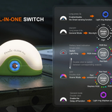 Fenix CL20R Pro USB-C Rechargeable Magnetic Camping Lantern - White, Red, and RGB - Includes 1 x 1900mAh Li-ion Battery Pack - Multiple Colorways