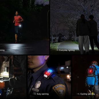 Fenix E04R - Applications Overview including Running, Daily Use, Patrol, Duty, Cycling, and More