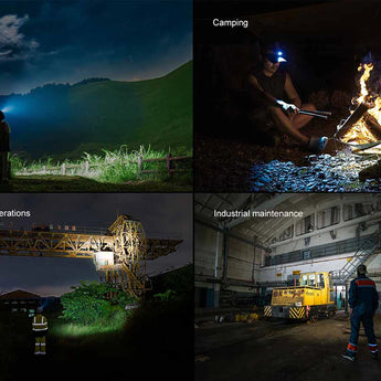 Fenix HM60R V2.0 USB-C Rechargeable LED Headlamp - 1600 Lumens - Luminus SST40-GEN2 - Includes 1 x 21700