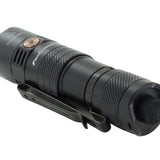 Fenix PD26R ACE USB-C Rechargeable LED Flashlight - Angled Back Tail Cap View