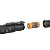 Fenix PD26R ACE USB-C Rechargeable LED Flashlight - Open to Expose Battery