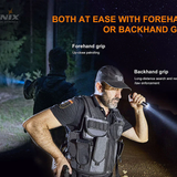 Fenix PD35 V3.0 Tactical LED Flashlight - 1700 Lumens - Luminus SFT40 - Includes 1 x Micro-USB Rechargeable 18650