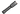 Black Fenix flashlight on a white background