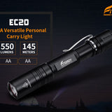 Fitorch EC20 - 550 Lumen AA Pocket Light