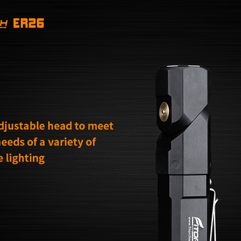 Fitorch ER26 - Adjustable Angle Lamp Head