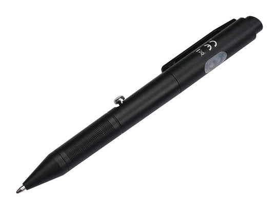 Fitorch FTP20, Black - Front Left Facing Angle, LED and Bolt Action Visible