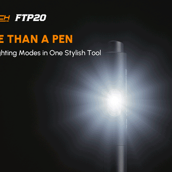 Fitorch FTP20 - 3x Lighting Types - White Light, RGB Light, Green Laser