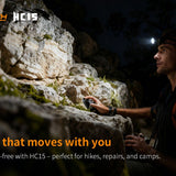 Fitorch HC15 - Hands Free Light for Hikes, Repairs, and Camping
