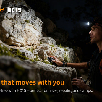 Fitorch HC15 - Hands Free Light for Hikes, Repairs, and Camping