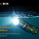 Fitorch HC15 - IPX8 waterproof Construction