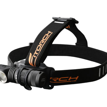 Fitorch HC15, Black - Used As Headlamp