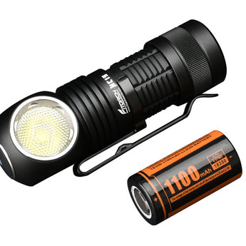 Fitorch HC15, Black - With 18350 Battery Removed