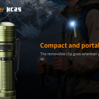 Fitorch HC25 - Detachable Pocket Clip