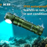 Fitorch HC25 - IPX8 Waterproof Construction
