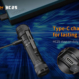 Fitorch HC25 - USB-C Rechargeable