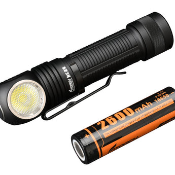 Fitorch HC25, Black - With 18650 Battery Removed