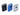 Fitorch K3 Lite - All Colors - Upright View of Emitters
