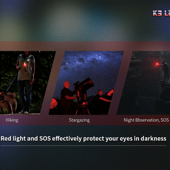 Fitorch K3 Lite - Red Light Applications