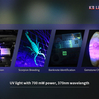 Fitorch K3 Lite - UV Light Applications