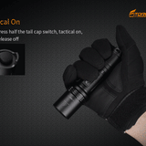 Fitorch P30Z - Tactical Tail Switch with Momentary Light Function