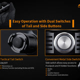 Fitorch P35R - Tactical and Side Switch Controls