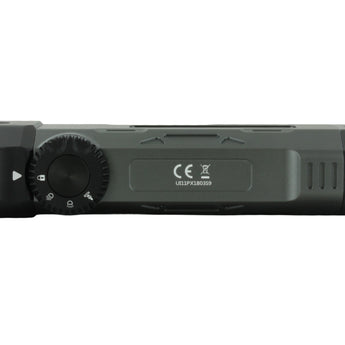 Fitorch PX18 LED flashlight black version flat view