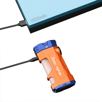 Fitorch PX18 All-Purpose Flashlight - Spot, Flood, and Sidelight - 3500 Lumens - USB-C Rechargeable 5000mAh Li-ion Battery - Multiple Editions