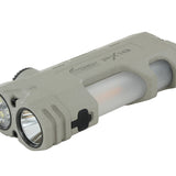 Fitorch PX18 LED flashlight marble gray version angled view