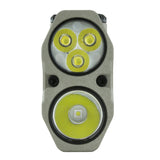 Fitorch PX18 LED flashlight marble gray version LED view - dual light source