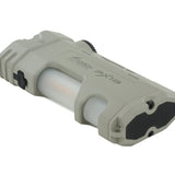 Fitorch PX18 LED flashlight marble gray version magnetic tailcap view