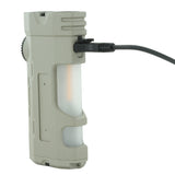 Fitorch PX18 LED flashlight marble gray version with USB-C recharging cable