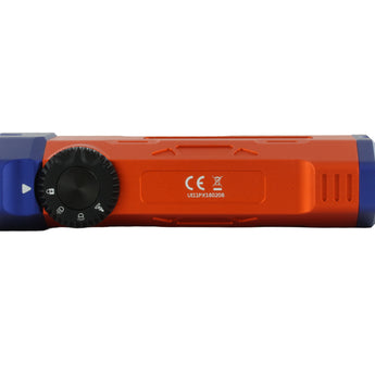 Fitorch PX18 LED flashlight orange version flat view