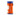 Fitorch PX18 LED flashlight orange version upright view