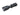 Black flashlight with a brand logo on a white background