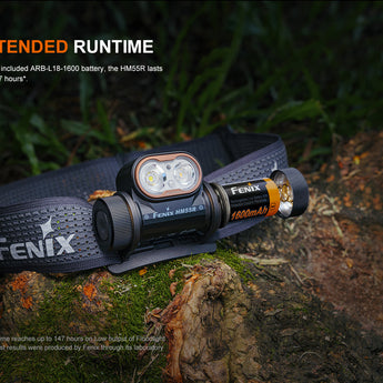 Fenix HM55R USB-C Rechargeable LED Headlamp - 1200 Lumens - Includes 1 x 18350 - Multiple Color Options