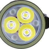 JETBeam RRT0 Pro LED Flashlight - 1680 Lumens - Uses 1 x 16340 - Green/Gray