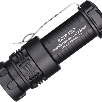 JETBeam RRT0 Pro LED Flashlight - 1680 Lumens - Uses 1 x 16340 - Green/Gray